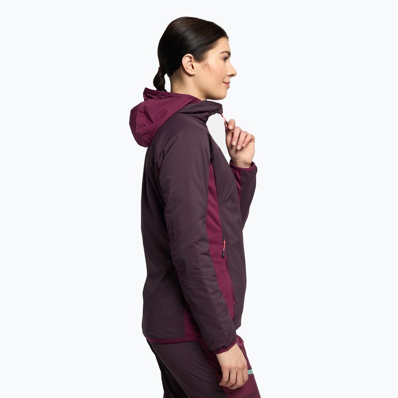 Dámska lyžiarska bunda Jack Wolfskin Alpspitze Ins Hoody purple 1206801_2042 3