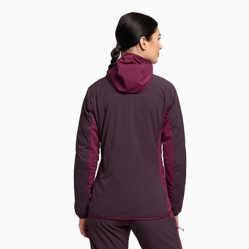 Dámska lyžiarska bunda Jack Wolfskin Alpspitze Ins Hoody purple 1206801_2042 4