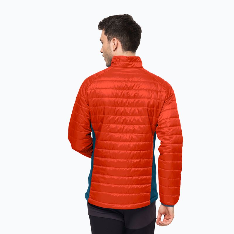 Jack Wolfskin pánska páperová bunda Routeburn Pro Ins červená 1206861_3017 2