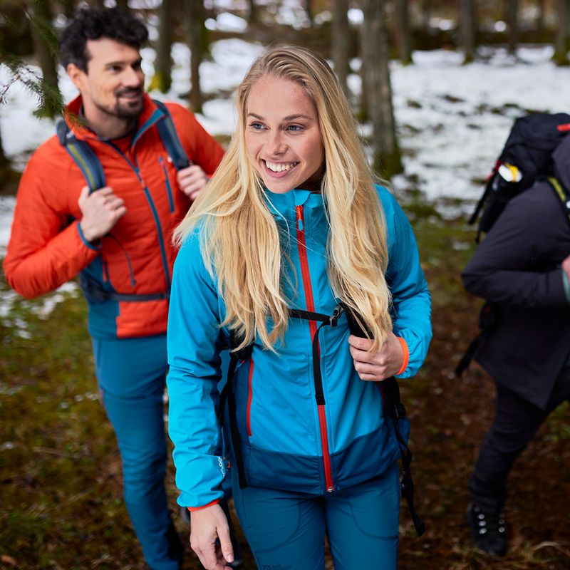 Jack Wolfskin pánska páperová bunda Routeburn Pro Ins červená 1206861_3017 8