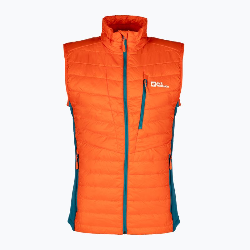 Jack Wolfskin Routeburn Pro Ins pánske turistické bez rukávov oranžové 1206871_3017_002 6
