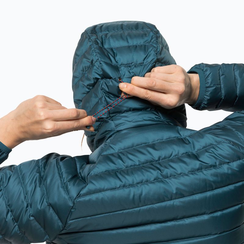 Jack Wolfskin dámska páperová bunda Passamani Down Hoody modrá 1207101_4133 4