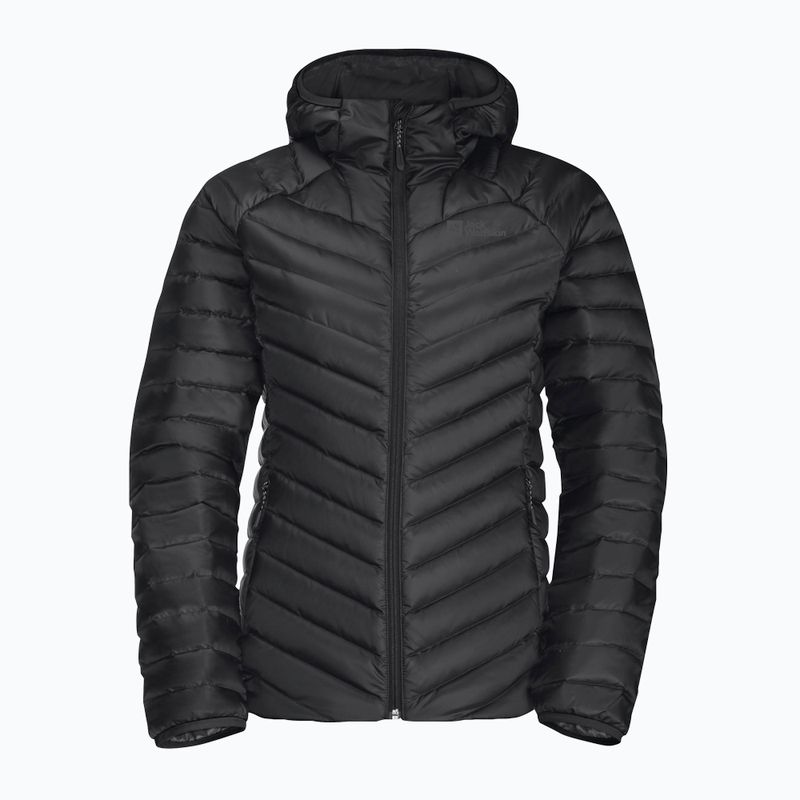 Dámska páperová bunda Jack Wolfskin Passamani Down Hoody black 11