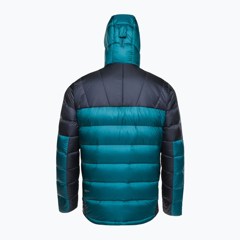 Jack Wolfskin pánska páperová bunda Nebelhorn Down Hoody blue 1207141_4133 2