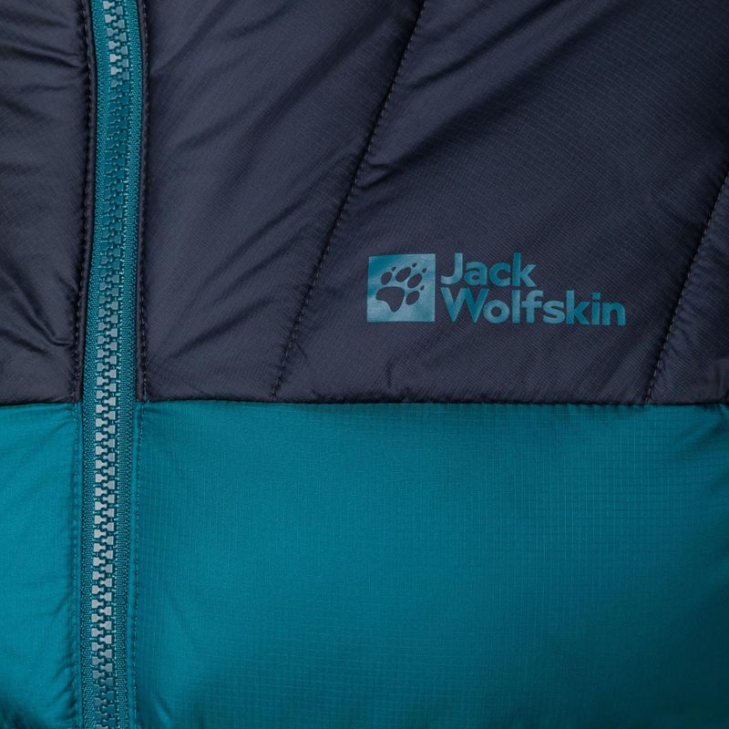 Jack Wolfskin pánska páperová bunda Nebelhorn Down Hoody blue 1207141_4133 3