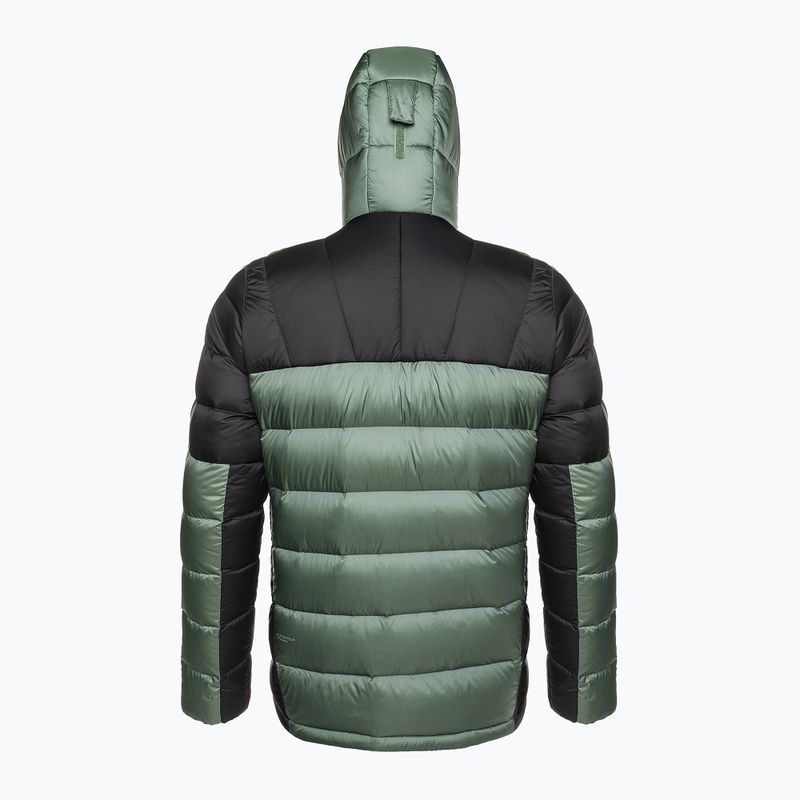 Jack Wolfskin pánska páperová bunda Nebelhorn Down Hoody green 1207141_4311 2