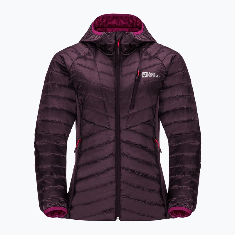 Dámska páperová bunda Jack Wolfskin Routeburn Pro Ins purple 1207191_2042 10