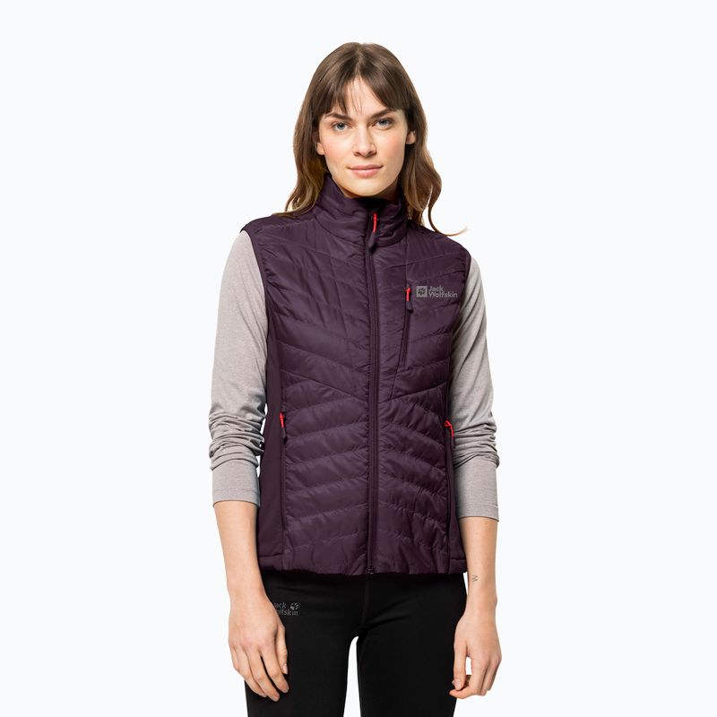 Jack Wolfskin Routeburn Pro Ins dámske turistické bez rukávov fialové 1207201_2042_005