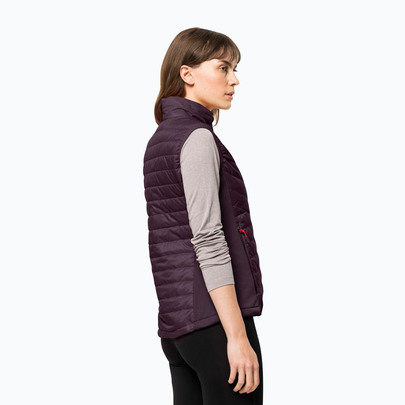 Jack Wolfskin Routeburn Pro Ins dámske turistické bez rukávov fialové 1207201_2042_005 2