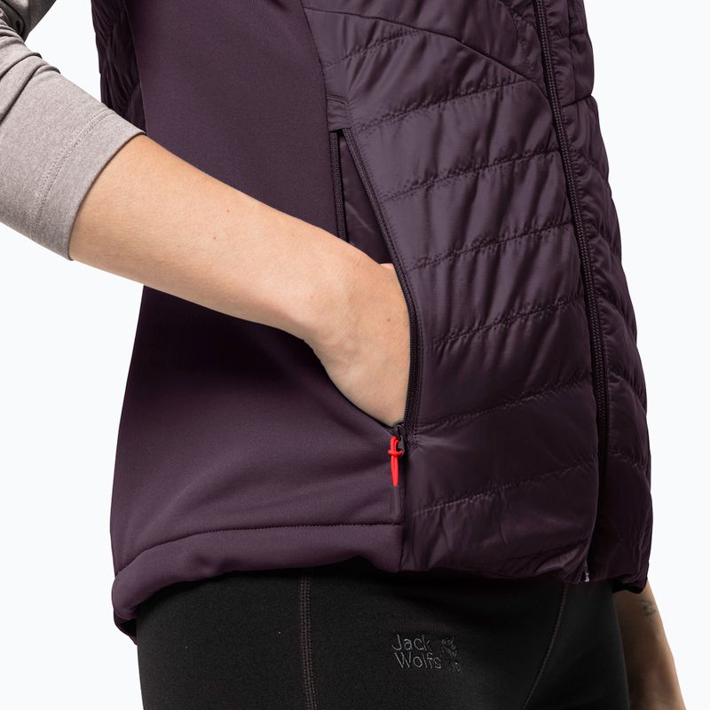 Jack Wolfskin Routeburn Pro Ins dámske turistické bez rukávov fialové 1207201_2042_005 3