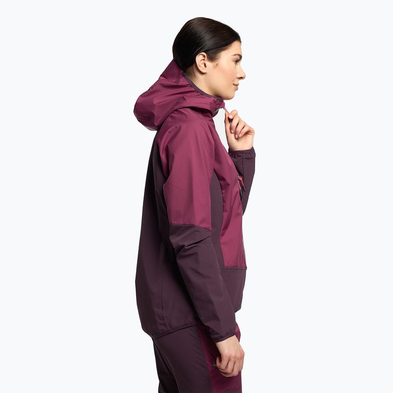 Jack Wolfskin Alpspitze Hoody dámska lyžiarska bunda fialová 1307391_1014 3