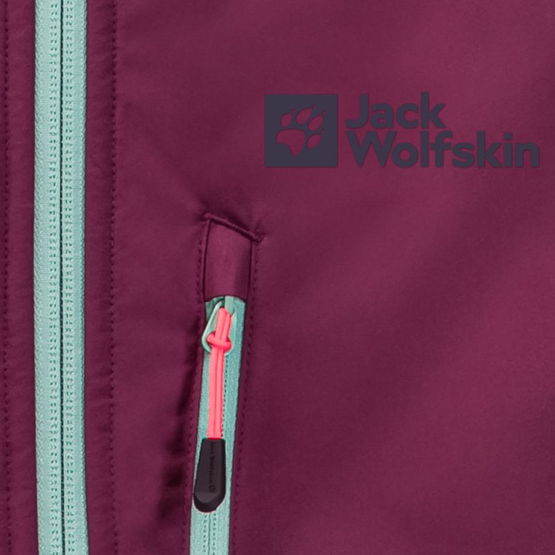 Jack Wolfskin Alpspitze Hoody dámska lyžiarska bunda fialová 1307391_1014 11