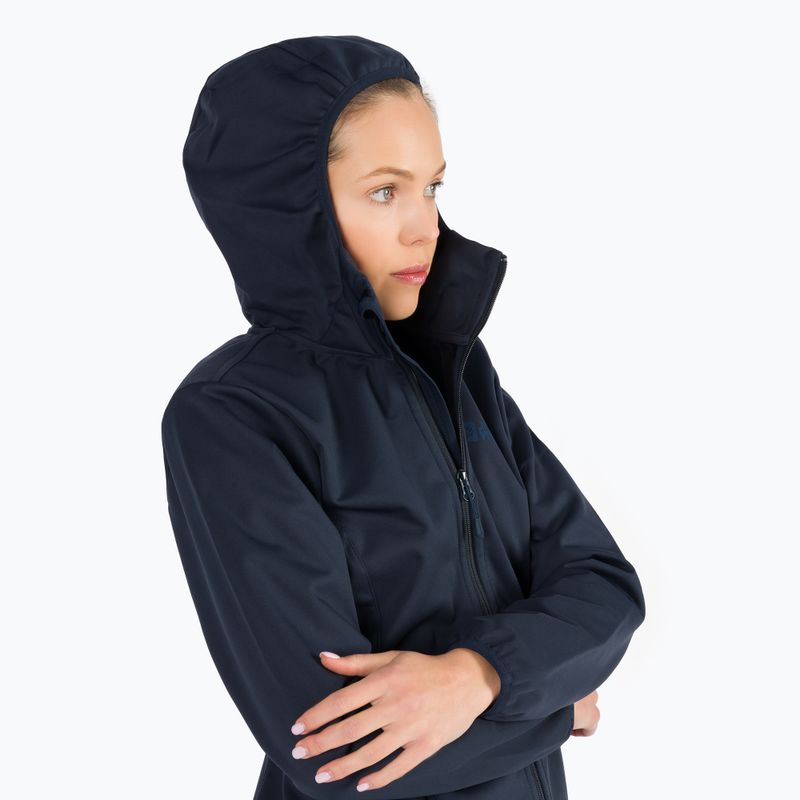 Jack Wolfskin dámska softshellová bunda Windhain Hoody navy blue 1307481_1010 7