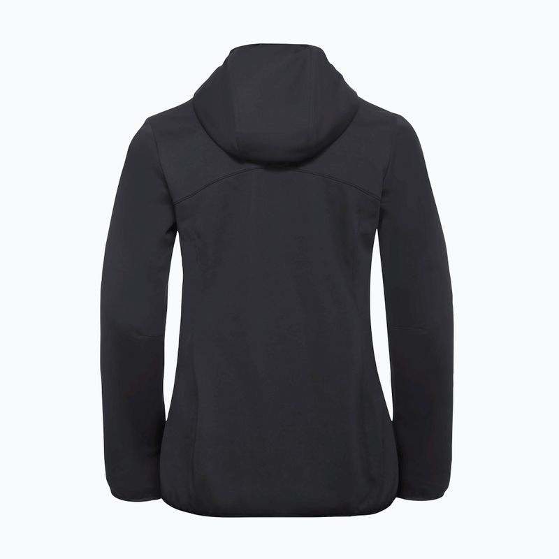Dámska softshellová bunda Jack Wolfskin Windhain Hoody black 9