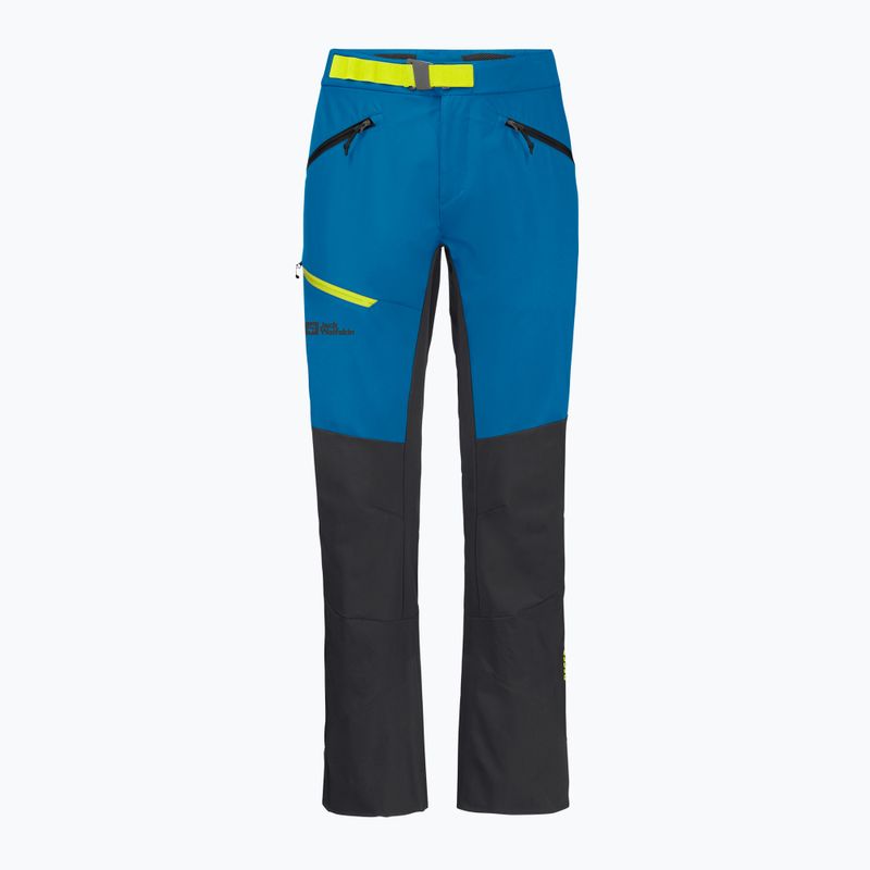 Jack Wolfskin pánske lyžiarske nohavice Alpspitze blue-black 1507511 5