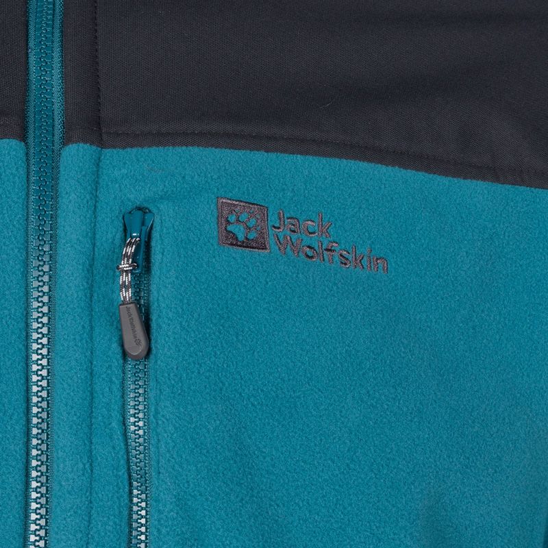 Jack Wolfskin pánska fleecová bunda Blizzard blue 1702945 9