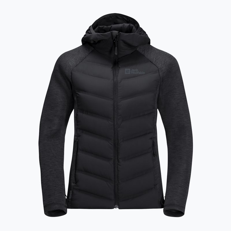 Jack Wolfskin dámska bunda Tasman Down Hybrid black 1707273_6000_005 9