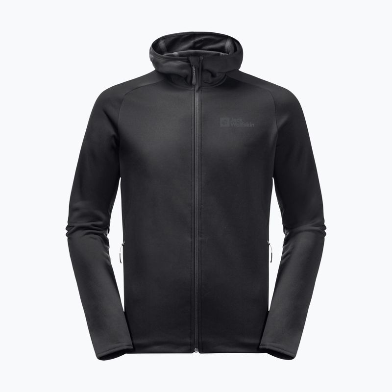 Jack Wolfskin pánska fleecová mikina Baiselberg black 1710541 5