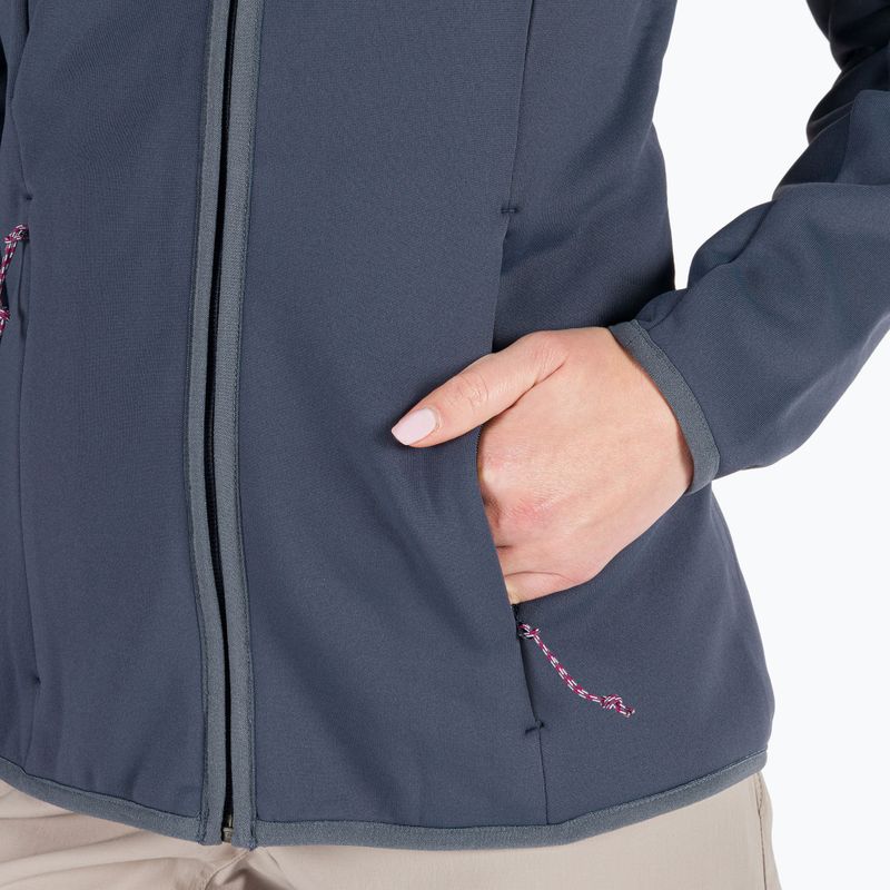 Dámska fleecová mikina Jack Wolfskin Baiselberg sivá 1710771 6