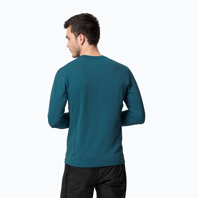 Jack Wolfskin pánske trekingové tričko s dlhým rukávom Infinite LS modré 1808311 3