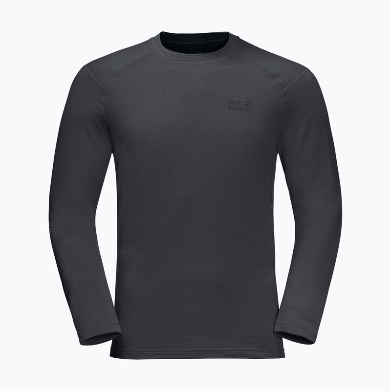 Jack Wolfskin pánske trekingové tričko s dlhým rukávom Infinite LS graphite 1808311 3