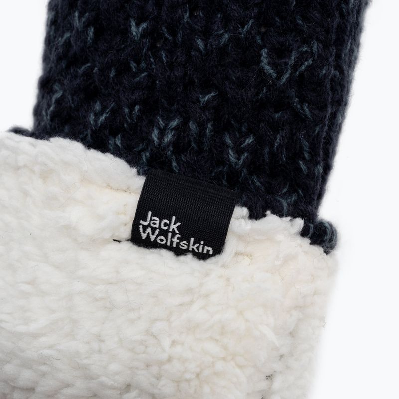 Dámske zimné rukavice Jack Wolfskin Highloft Knit modré 1908001_1010_003 4