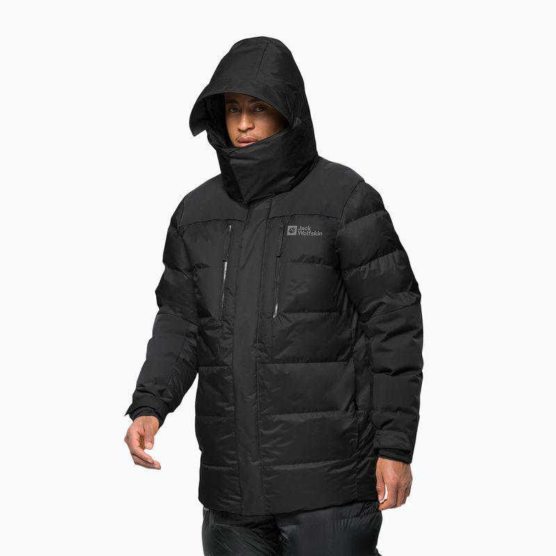 Jack Wolfskin pánska páperová bunda Cook 1995 Series black 1206751_6000