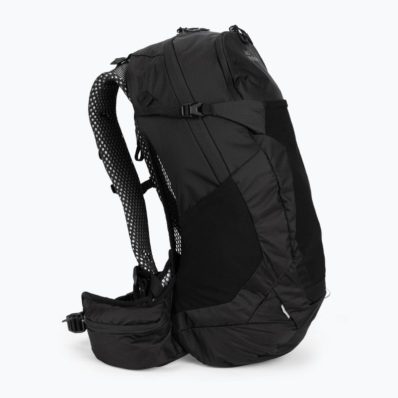 Jack Wolfskin Crosstrail 22 ST trekingový batoh čierny 2