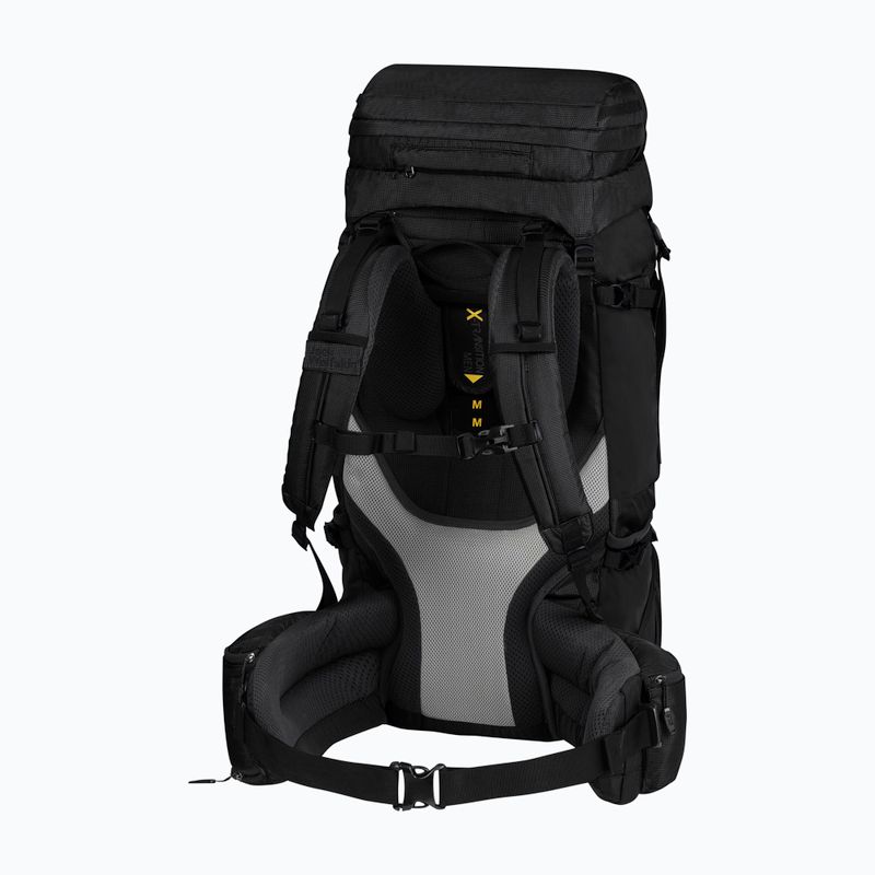 Pánsky trekingový batoh  Jack Wolfskin Denali 65+10 l black 2