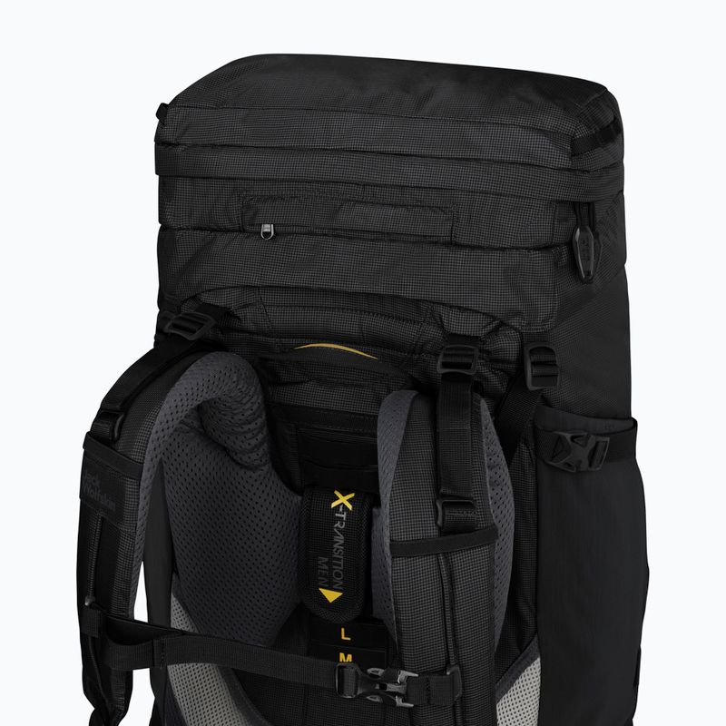 Pánsky trekingový batoh  Jack Wolfskin Denali 65+10 l black 5