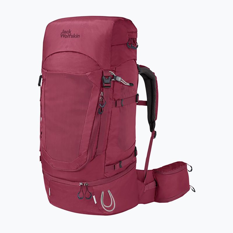 Jack Wolfskin dámsky trekingový batoh Highland Trail 50+5 burgundy 2010111