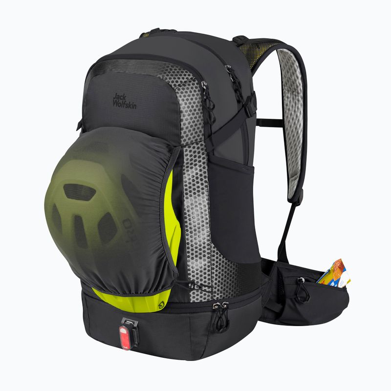 Jack Wolfskin Moab Jam Pro 34,5 l flash black batoh na bicykel 8