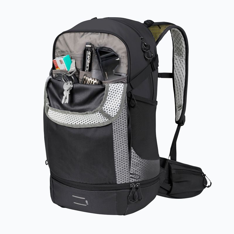 Jack Wolfskin Moab Jam Pro 34,5 l flash black batoh na bicykel 9