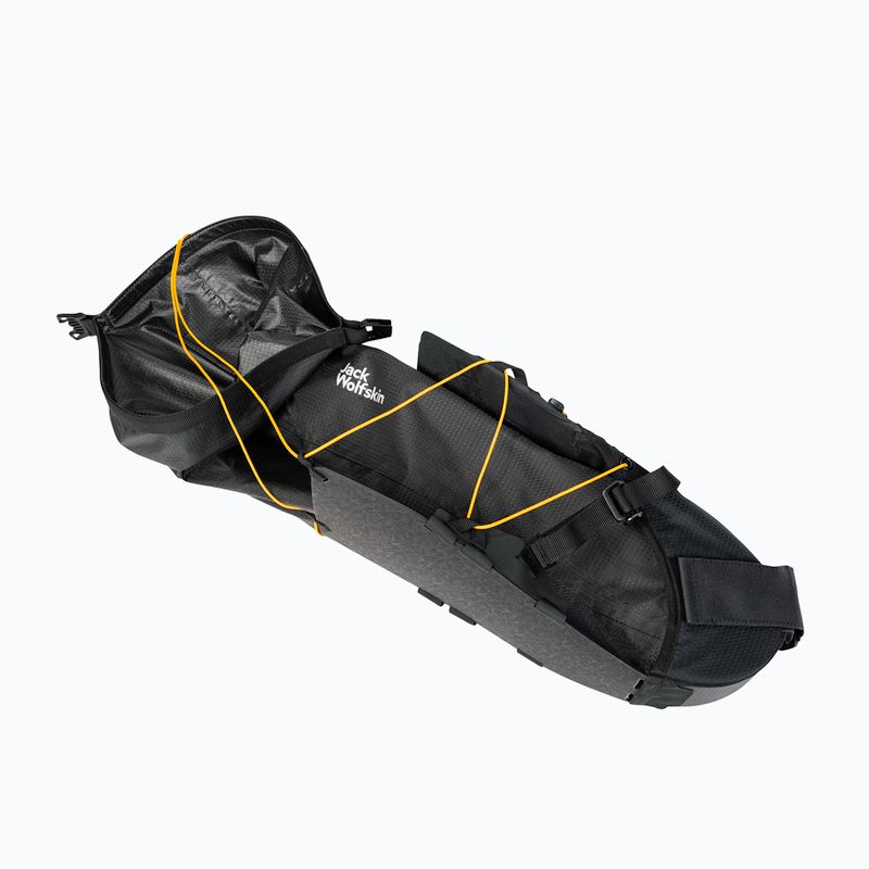 Taška na bicykel Jack Wolfskin Morobbia Seat Bike Bag 14 l flash black