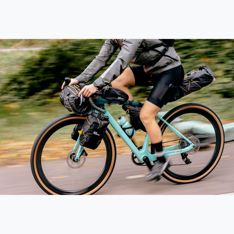 Taška na bicykel Jack Wolfskin Morobbia Fork Bag 7 l flash black 9