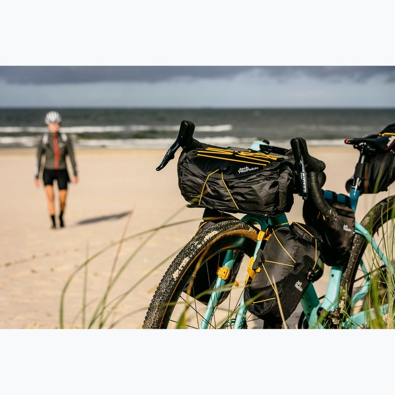 Taška na bicykel Jack Wolfskin Morobbia Fork Bag 7 l flash black 11