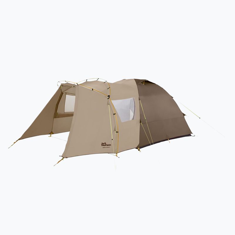 Kempinkový stan Jack Wolfskin Grand Illusion IV pre 4 osoby, béžový 3008131_5154