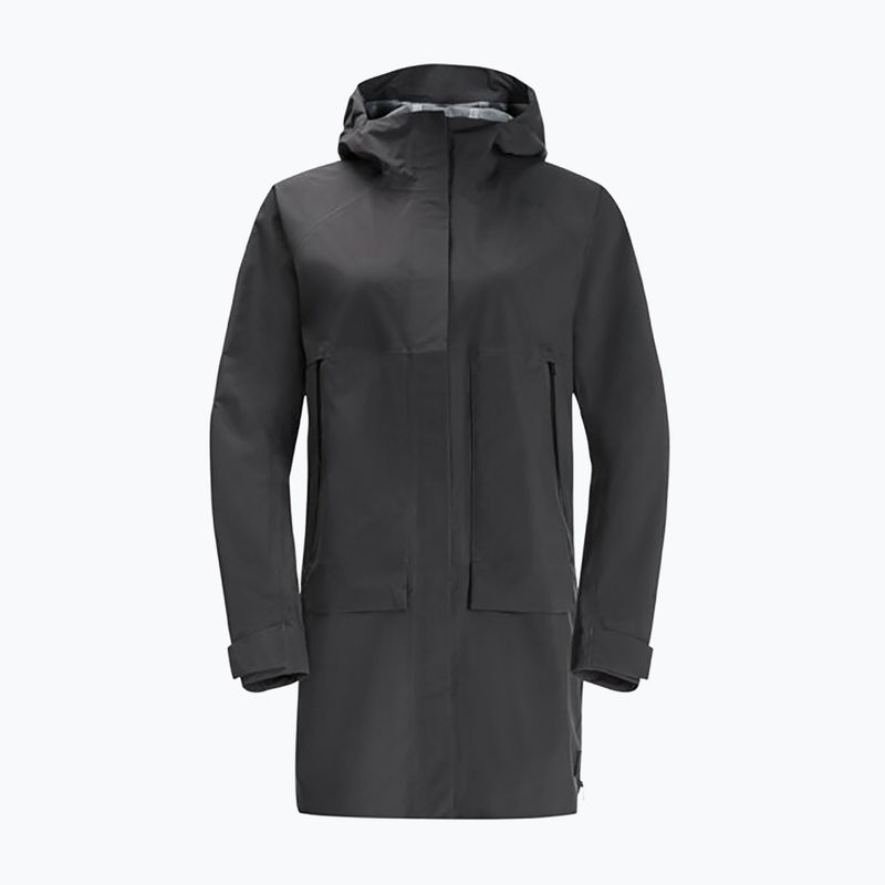Jack Wolfskin dámska bunda do dažďa Goldgewann Parka black 1115731_6350_002 6
