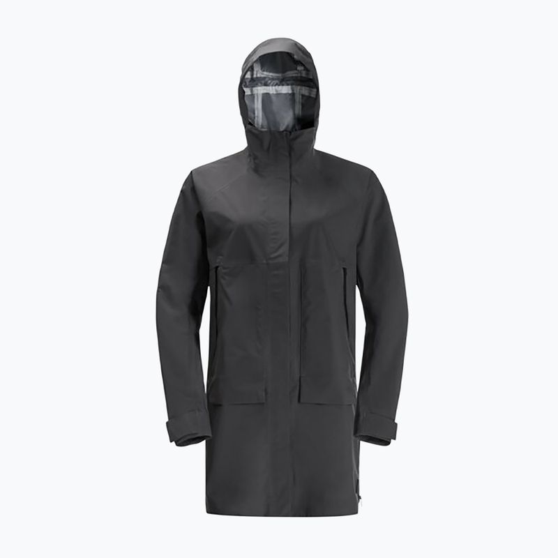 Jack Wolfskin dámska bunda do dažďa Goldgewann Parka black 1115731_6350_002 7