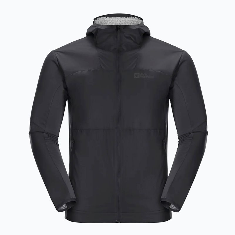 Jack Wolfskin pánska hybridná bunda Prelight Alpha black 5