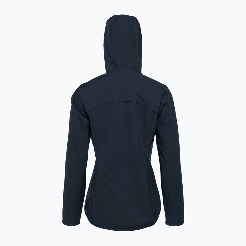 Dámska softshellová bunda Jack Wolfskin Bornberg Hoody navy blue 1307691 5