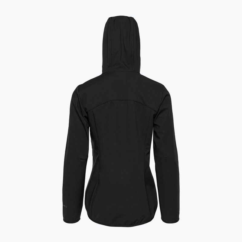 Jack Wolfskin Bornberg Hoody dámska softshellová bunda čierna 1307691 5