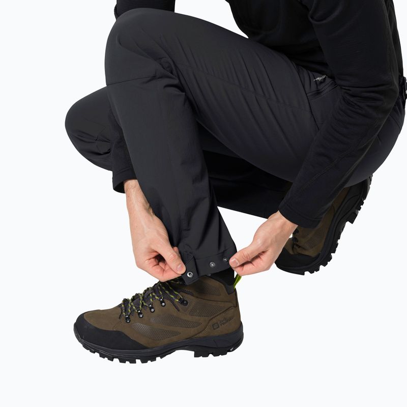 Pantaloni softshell maschili Jack Wolfskin Activate XT phantom 5