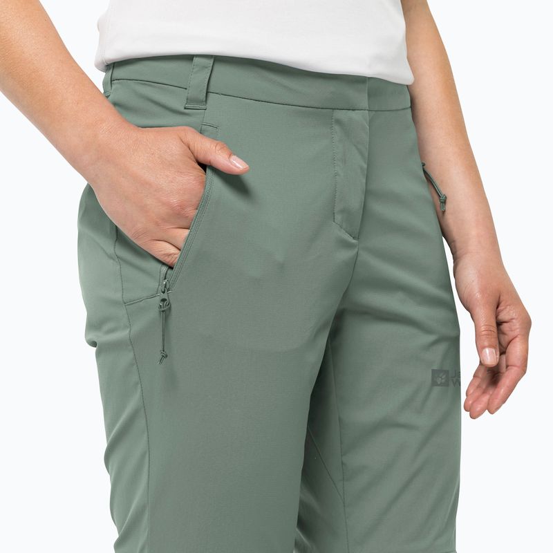 Dámske softshellové nohavice Jack Wolfskin Glastal Zip Off green 1508151_4151_042 3