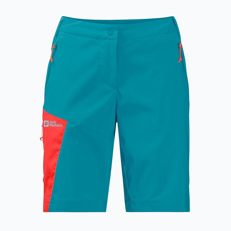 Jack Wolfskin pánske trekingové šortky Glastal blue 1508171 4