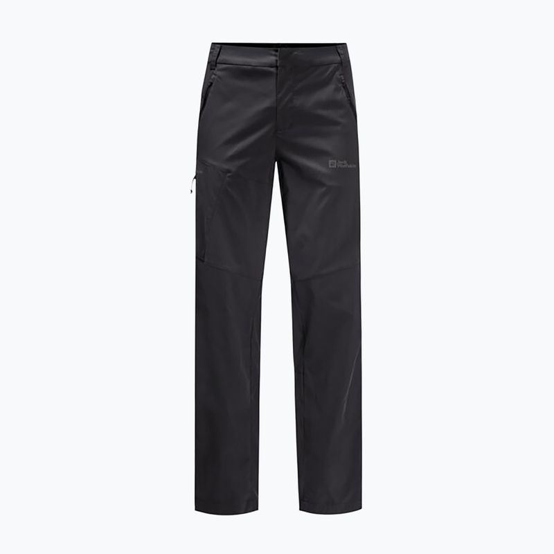 Jack Wolfskin pánske softshellové nohavice Glastal black 1508221 5
