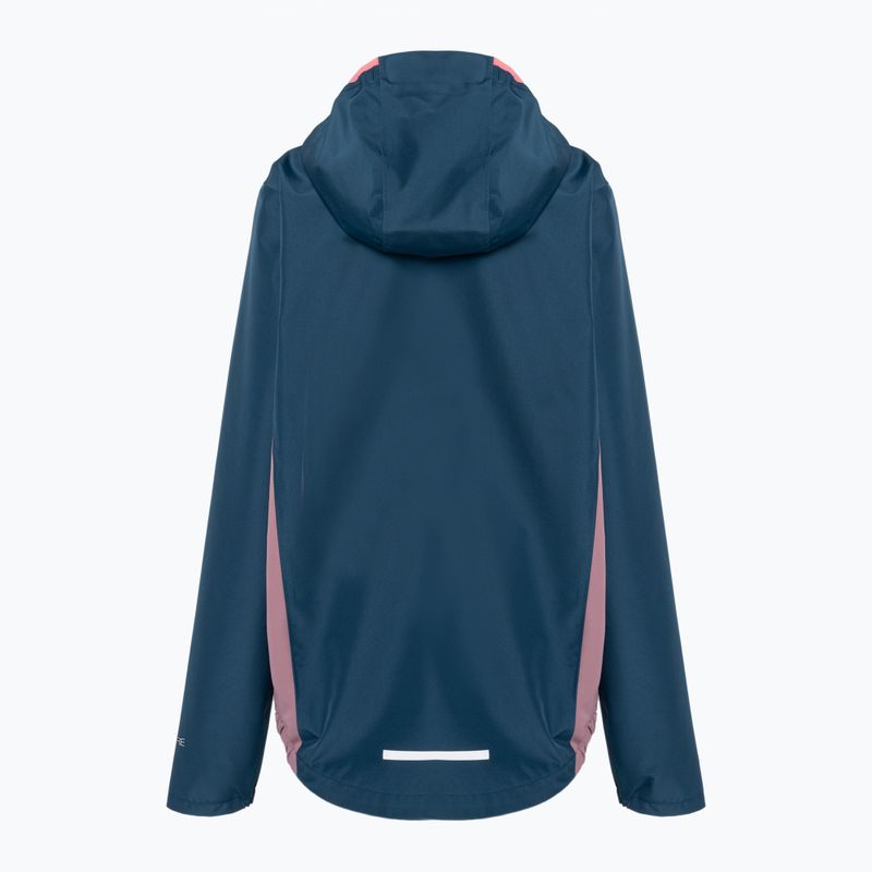 Detská bunda do dažďa Jack Wolfskin Active Hike navy blue 1609251 2