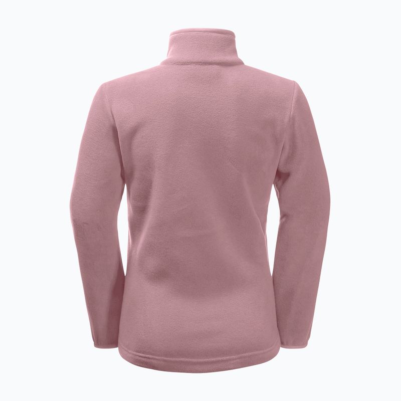 Jack Wolfskin Taunus detská trekingová mikina ružová 1609481 2