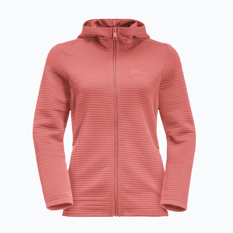 Dámska trekingová bunda Jack Wolfskin Modesto Hooded pink 1706254 4