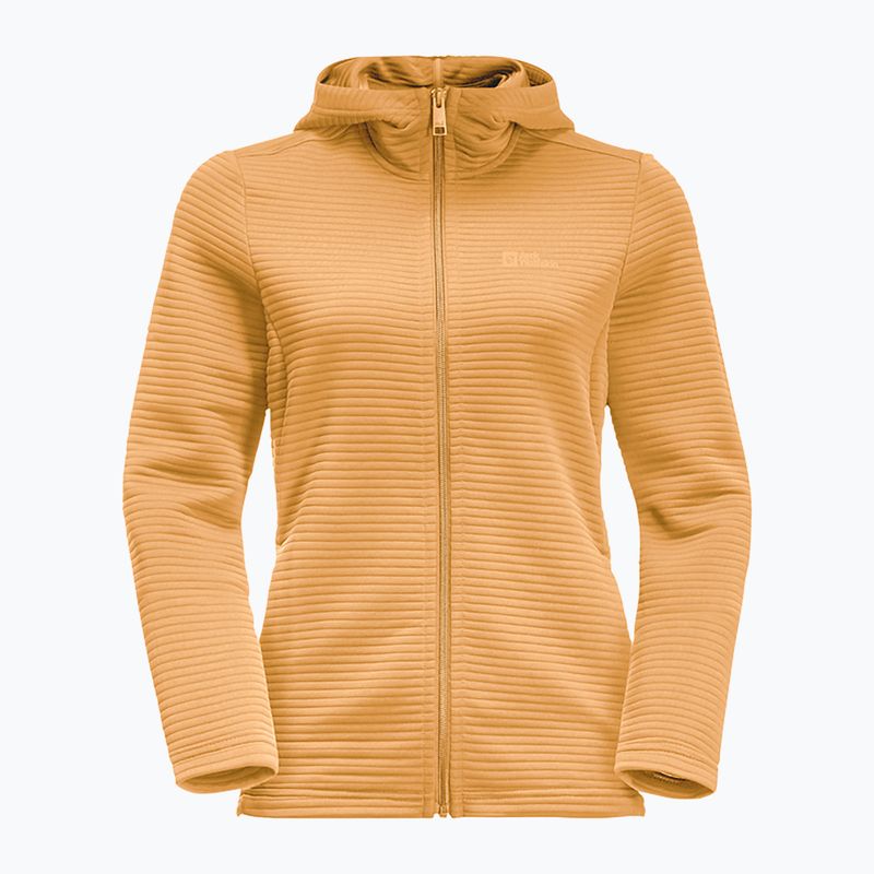 Dámska trekingová bunda Jack Wolfskin Modesto Hooded yellow 1706254 4